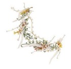 Woodland Wreath Nature Vine Diamond Gold Winter White