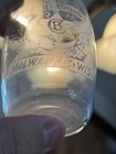 Cream City Brewing Co Pre Pro Etched Beer Glass Milwaukee Wisconsin