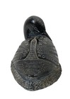 Aardik Collection Carved Soapstone Loon  Water Bird Duck