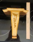 Vtg Italian Florentine Wood Wall Shelf Sconce Corbel Gold Gilt Hollywood Regency