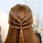 24 Pcs Gold Silver Hair Braids Dreadlock Non-piercing Ear Clip Beard Beads