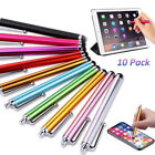10pack Stylus Pens For Touch Screen Ipad Iphone Samsung Phone Tablet Universal