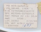M27500-22tg3t14 22 3 Shielded Tinned Copper Etfe Jacketed Wire  100 Feet