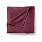Sunbeam Full Size Electric Fleece Heated Blanket In Garnet 72  X 84 