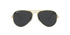 Rayban Classic Polarized Aviator Sunglasses 58mm - Legend Gold Black