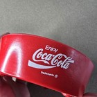 Coca-cola Red Ashtray 1985 Original Made In Usa 5 Inch Soda Theme