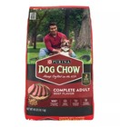 3 Pack Purina Dog Chow Complete Adult Dry Dog Food - Beef  40 Lb Bag
