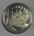 Singapore 1975 Silver Proof  10 Ten Dollar 10th Anniversary Commemorative Wcase