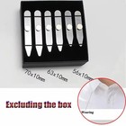 Metal Collar Stays 3 Sizes Stainless Steel Shirt Collar Stiffeners Support