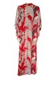 See Hawaii Silky 40 s Hawaiian Vintage Antique Dress  Pake Mu