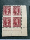 Canada Mint Stamp Blocks Kgv Sg251   Kgvi Collection Of 6 Blocks  shck