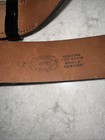 Jaypee Jay-pee Black Leather Police Duty Belt Size 42 Usa Vintage New