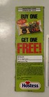 1991 Hostess Tmnt Original  turtle Pie  Coupon   Order Form