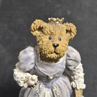 Vintage Boyds Bears   Friends Princess Bear Figurine Resin Purple Dress Decor