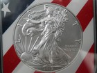 2017 American Silver Eagle Ngc Ms69 Flag Core Label
