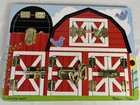 Melissa   Doug Wooden Latches Barn Toy   Latches Board Farm Set Lot  2564  8883