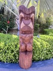 New 3    Traditional Hawaiian Ku Style Coconut Palm Tiki Bar Decor Oceanic