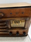 Emerson Model Da287 Tube Table Radio Wooden Cabinet  W  Sw 1939 Works