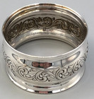 Old Master By Towle Sterling Silver Pair Of Napkin Rings  Item   202