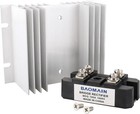 Bridge Rectifier Mdq-100a 100a 1600v Diode Module With Heat Sinks Aluminum