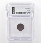 1795 Flowing Hair Half Dime Vf25 Icg Nice Tone  6204