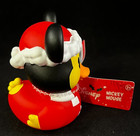 Disney - Mickey Mouse - Christmas - Rubber Duck - Approx 2 75  High - Red Tag