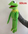23 Inch Green Frog Hand Puppet Plush Soft Stuffed Doll Toy