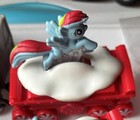 2017 Mcdonalds Happy Meal Toy My Little Pony Rainbow Dash Cloud Train Car Movie