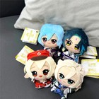 10cm Genshin - Tartaglia Zhongli Plush Keychain Doll Pendant   Gift