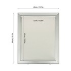 Silver Led Poster Frame Wall Mounting Frame For Advertising Aluminum Alloy