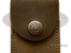 Case Xx Genuine Brown Soft Leather Pocket Knife Belt Sheath 50003