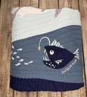 Pottery Barn Kids Save Our Seas Quilt  Twin - Read