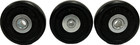 Clarke Ez-8 Wheels Complete Set     2 Side 59945a   1 Rear 59960a Oem Parts