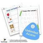 Short Jumbo Kids Pencils For Preschoolers  Kindergarten  Toddlers   Beginners -