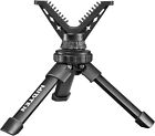 Portable Shooting Rest Tripod Rifle Stand For Range With360 Rotate V Yoke Holder