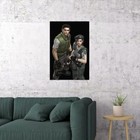 286050 Resident Evil 1 2 3 4 5 6 Biohazard Zombie Shoot Tv Game Print Poster