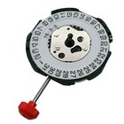 23 3mm 3-hand Date   3 Quartz Watch Movement With Battery stem For Miyota 2115