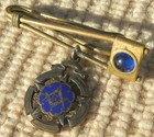 Vintage Masonic Medal  Custom Made   Anson  older Style Collector  With Safe Pin