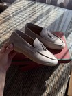 Loro Piana Summer Walk Loafers Women Beige Suede Eu 38 Us 8