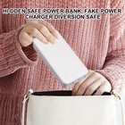 Power Bank Shape Safe Stash Can Screw Lock Hidden Compartment For Valuables