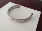 Women s Silver Stretch Watch Band Native American Classic Replacement 10mm 13 5