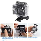 4k Waterproof Action Cam With Wi-fi Remote For Sports   Underwater Adventures