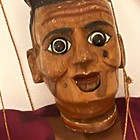 Antique Wood Burmese Puppet Doll Zawgyi Marionettes Figure
