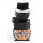 La38 209 22mm Panel Mount No nc Dpst 2 Position Rotary Selector Switch