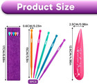6 Piece Sewing Stiletto Tool Set  Point Turner Sewing Tool Kit With Pressing