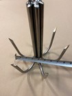 7 Inch 6 Prong Welded 3 8    Stainless Mussel Hook Bridge Gaff With Eye For Rope
