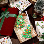 48 Pieces Christmas Tree Craft Kit For Kids Make Your Own Sticker Ornament For K