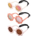 Uv400 Polarized Baby Sunglasses With Adjustable Strap For Infants 0-24 Months