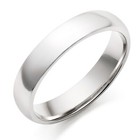 316l Stainless Steel 5mm Solid Plain Wedding Band Ring For Men   Women Size 6-13