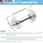 Professional Thread Gauge  3-in-1 Pitch Gauge  Metric 60    Whitworth   